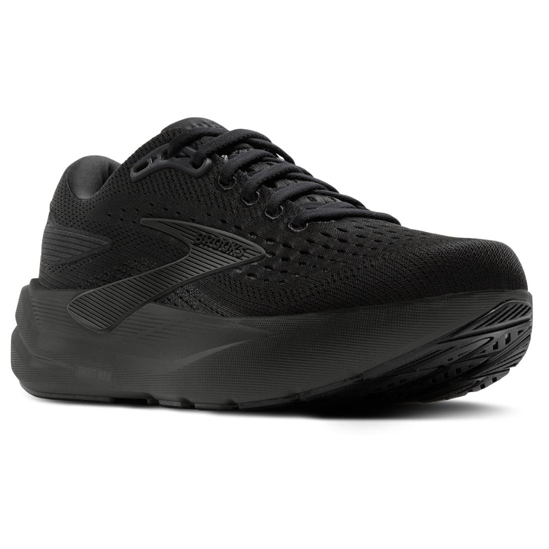 Męskie buty do biegania Brooks Ghost Max 3 – Black/Black/Ebony